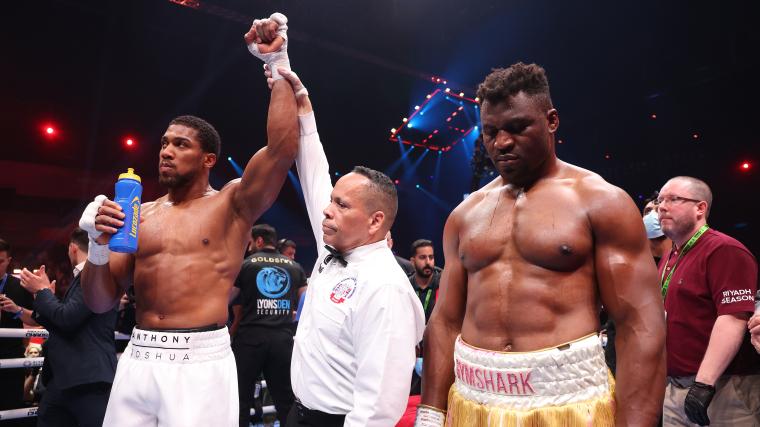 Joshua Stops Ngannou with knockout!